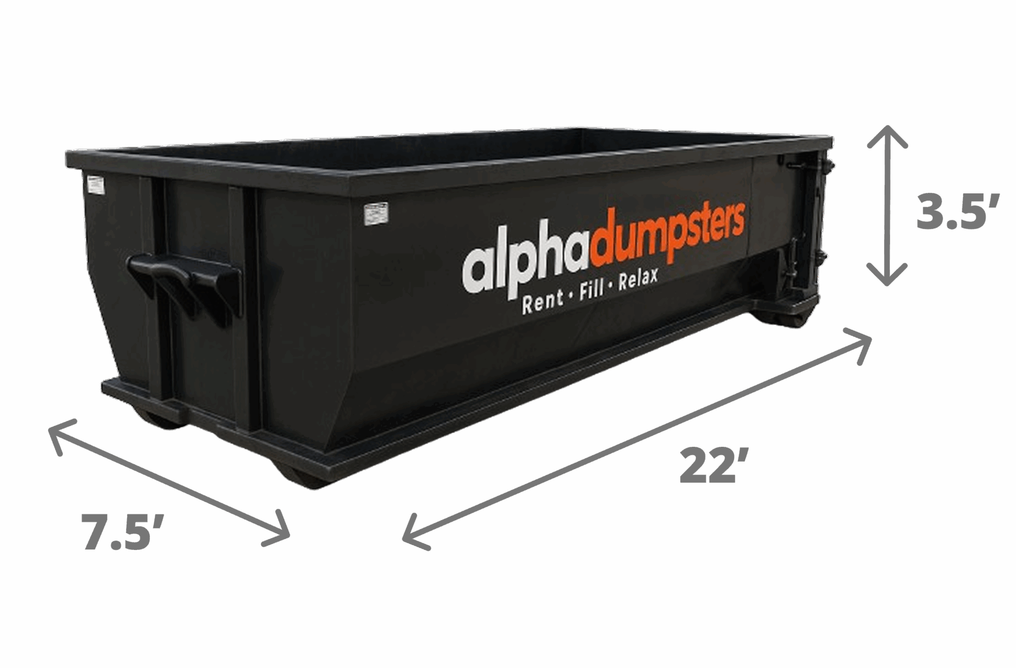 20 yard dumpster 4 New dumpster sizes 20 yard scaled